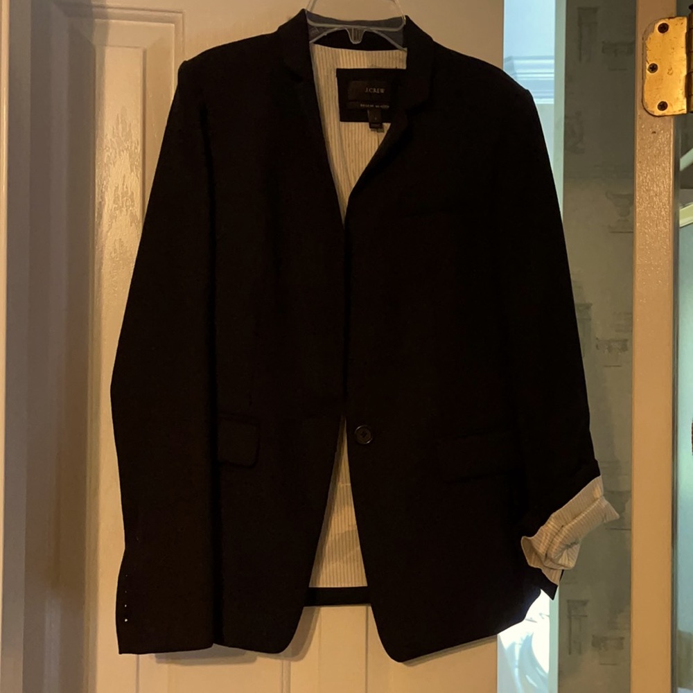 J. Crew Black Fitted Blazer